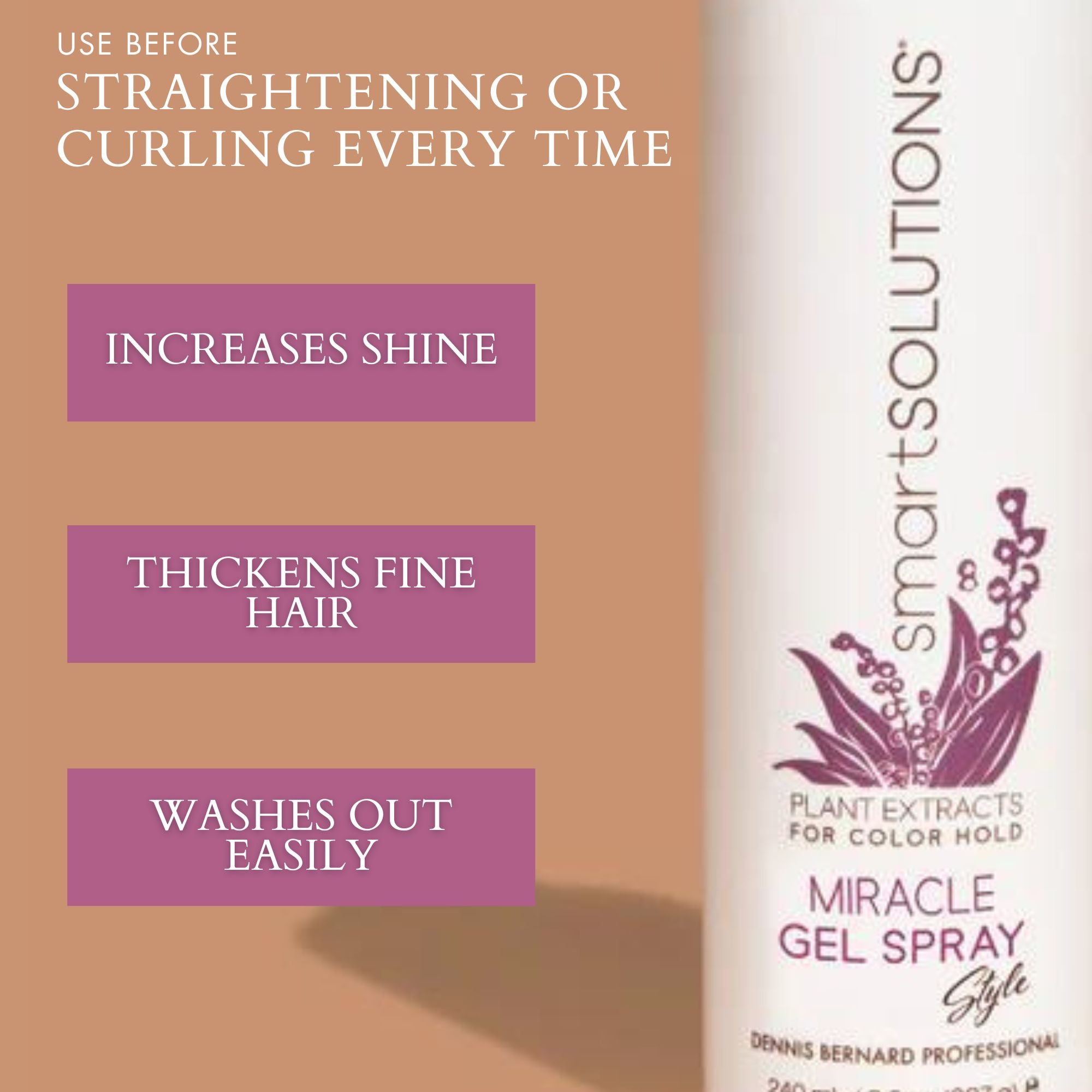 Miracle Gel Spray - Dennis Bernard Professional