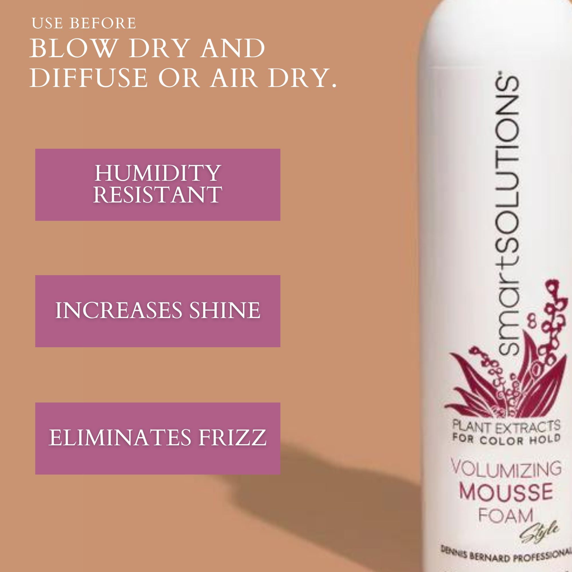 Volumizing Mousse Foam - Dennis Bernard Professional