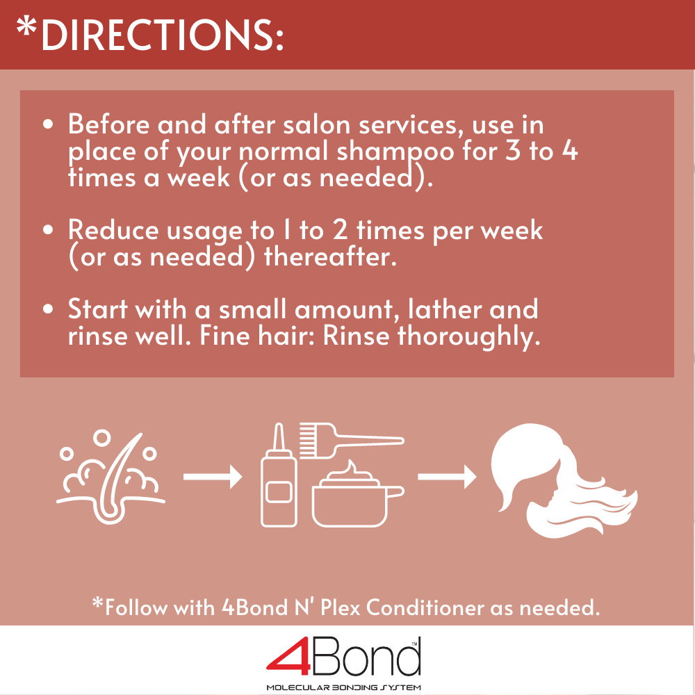 4Bond, Bond Building Shampoo - Dennis Bernard Professional