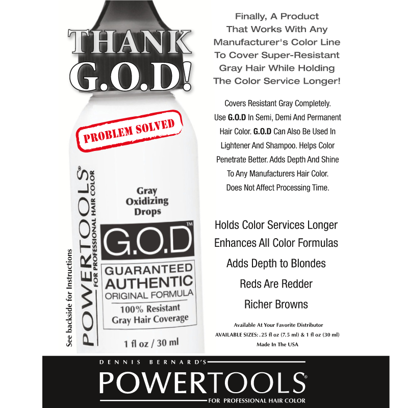 G.O.D, The Original Gray Oxidizing Drops - Dennis Bernard Professional