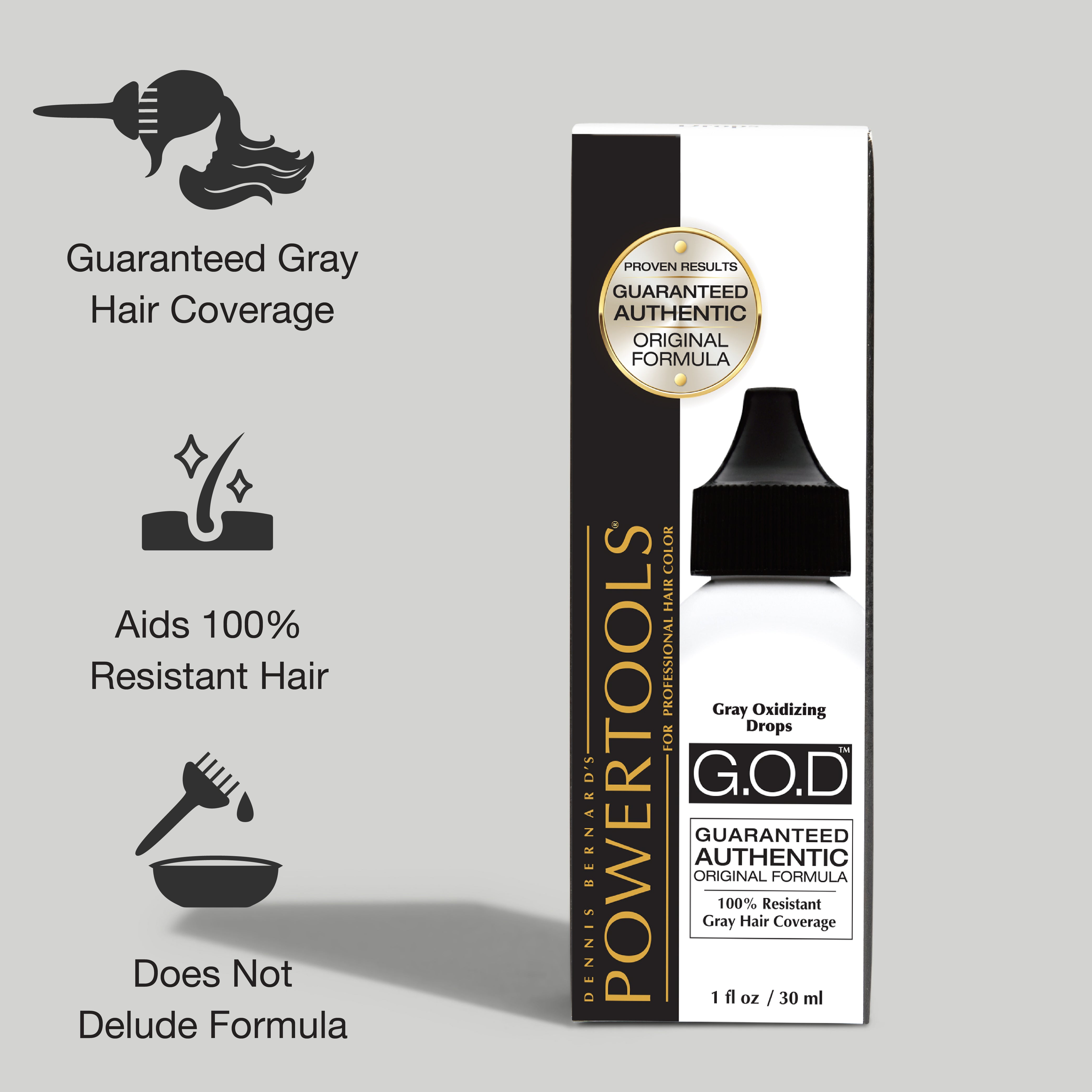 G.O.D, The Original Gray Oxidizing Drops - Dennis Bernard Professional
