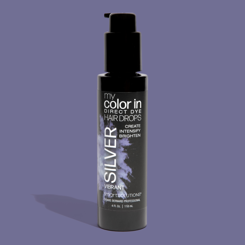 my color in DIRECT DYE HAIRDROPS - VIBRANT SILVER - Dennis Bernard Professional