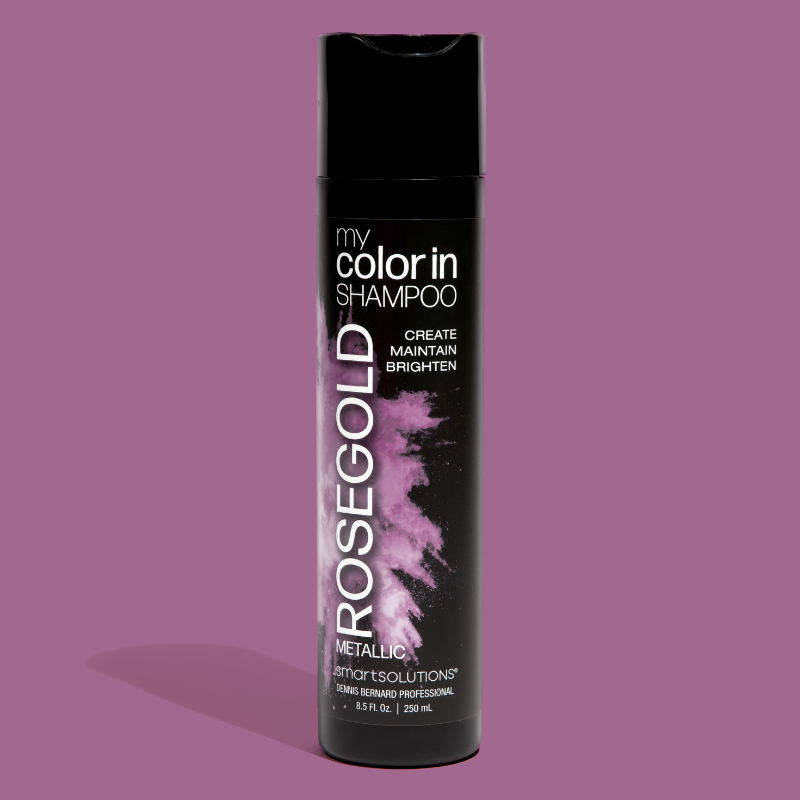 my color in SHAMPOO METALLIC ROSE GOLD - Dennis Bernard Professional